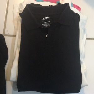 Arizona short sleeve black polo shirt